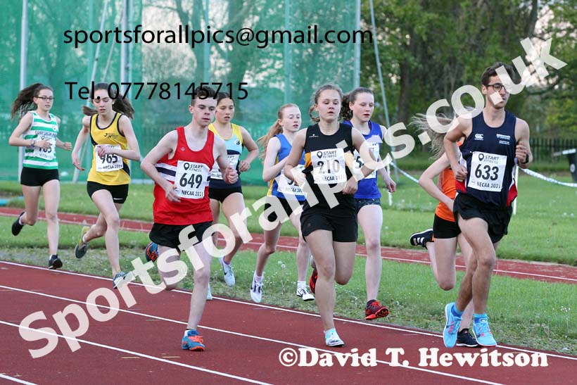 3000 metres, 2021 North East Grand Prix No. 2, Monkton, Wednesday, May 19th. Photo: David T. Hewitson/Sports for All Pics